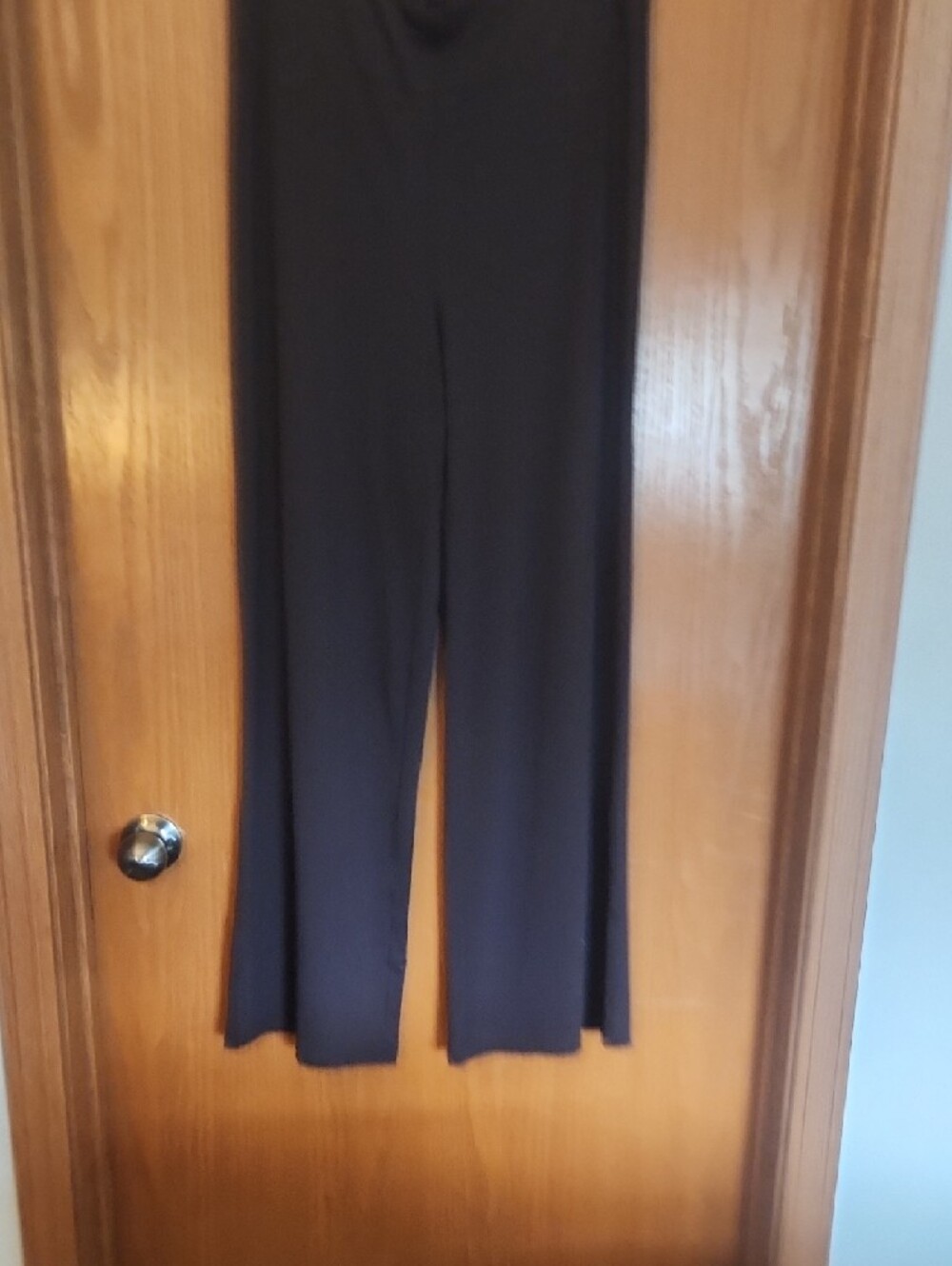 H&M Brown Wide-Leg High-Waist Pants